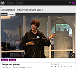 Video from Patricia Moore's presentation at UD2014 Patricia Moore's presentation at UD2014